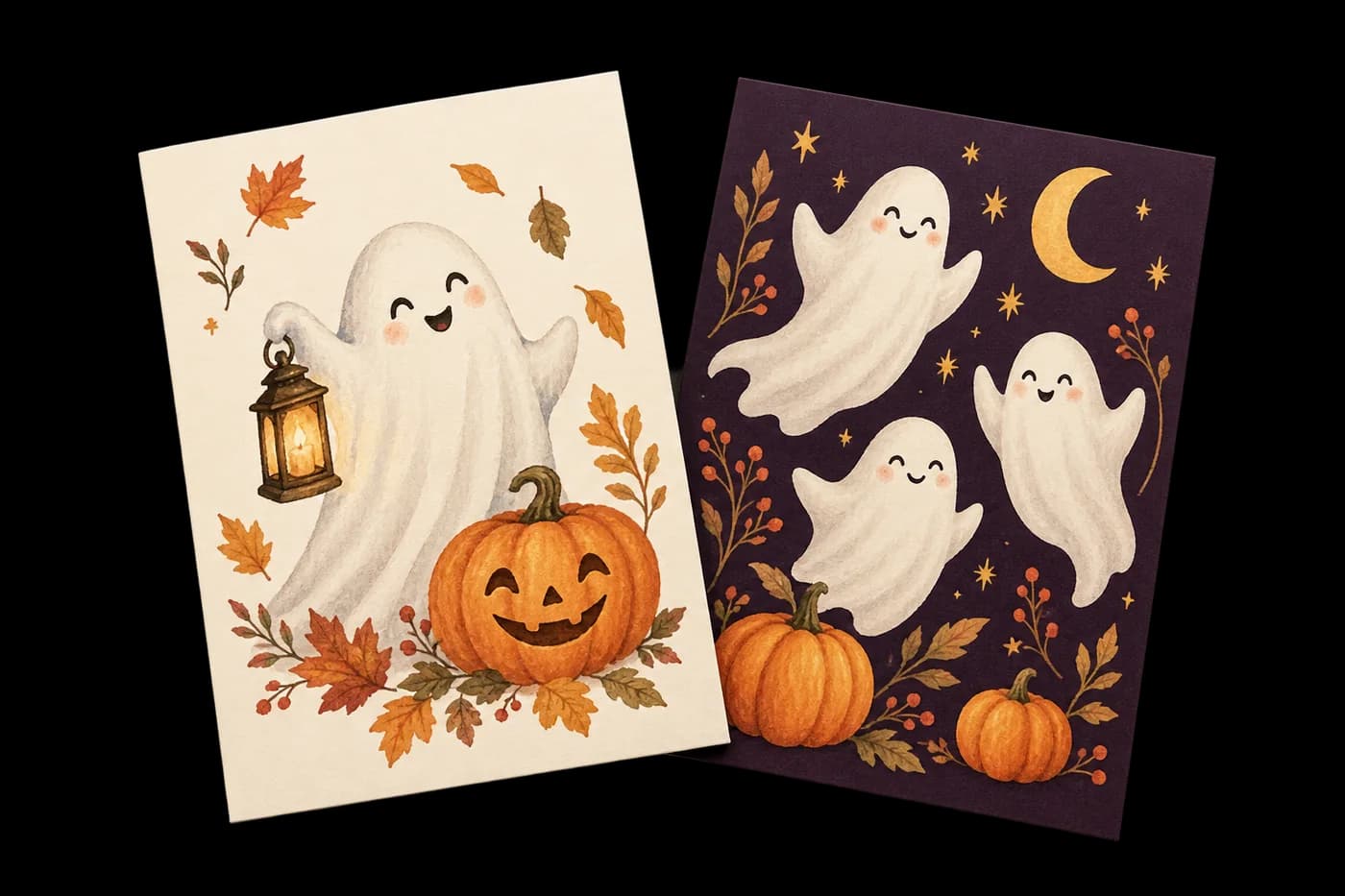 Halloween Postcards