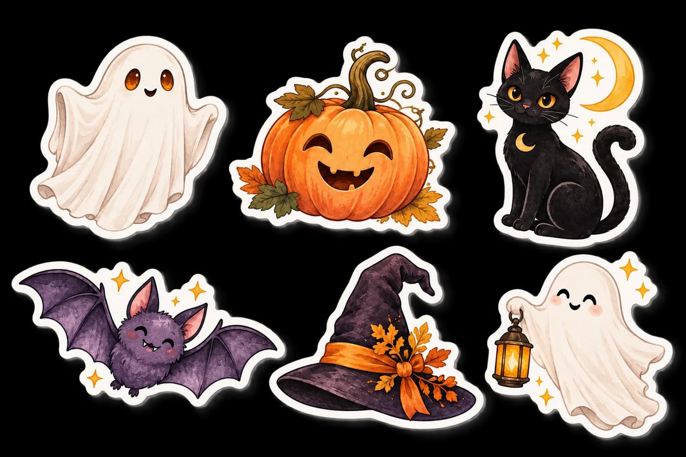 Halloween Die-Cut Stickers