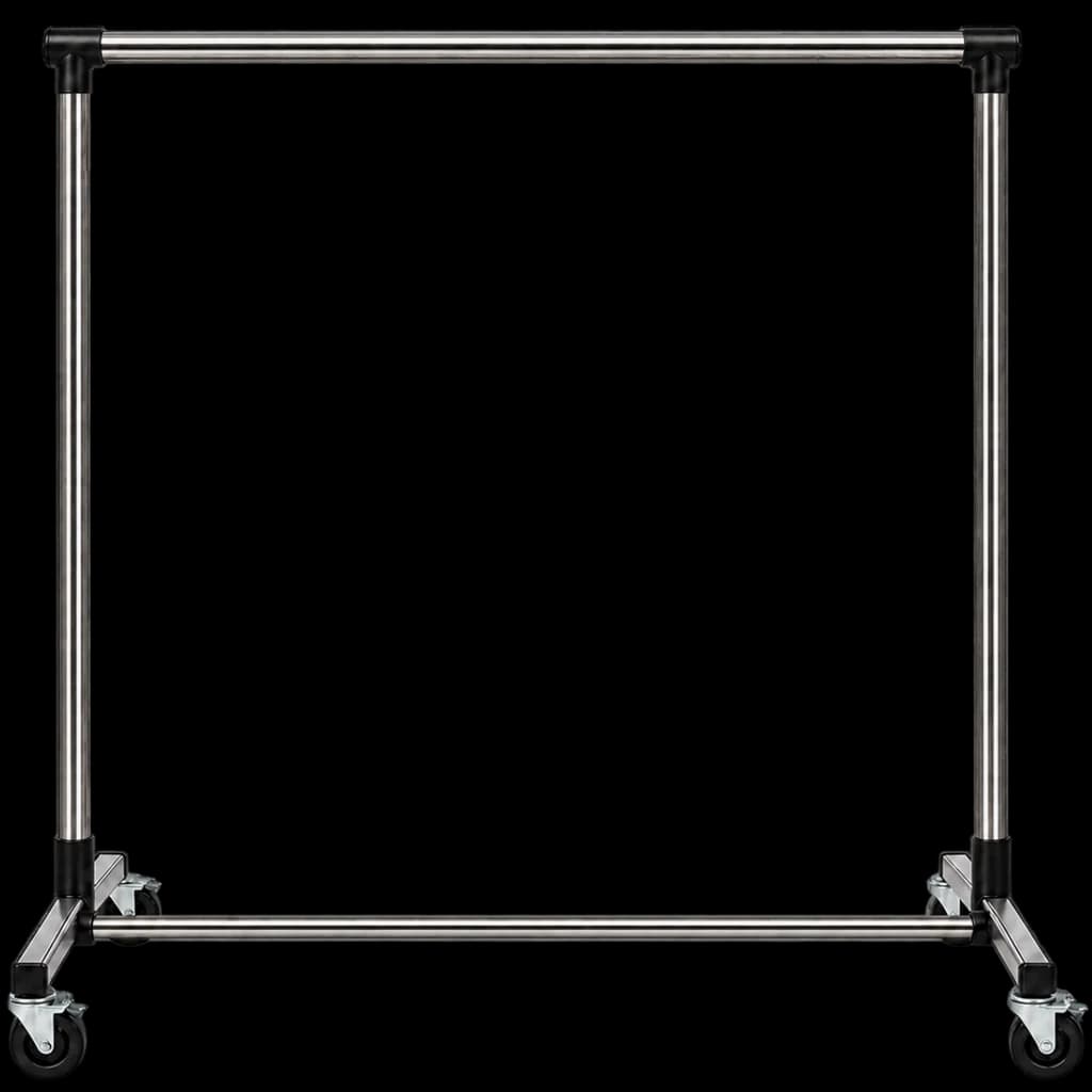 Rack with garments for live DTF or embroidery