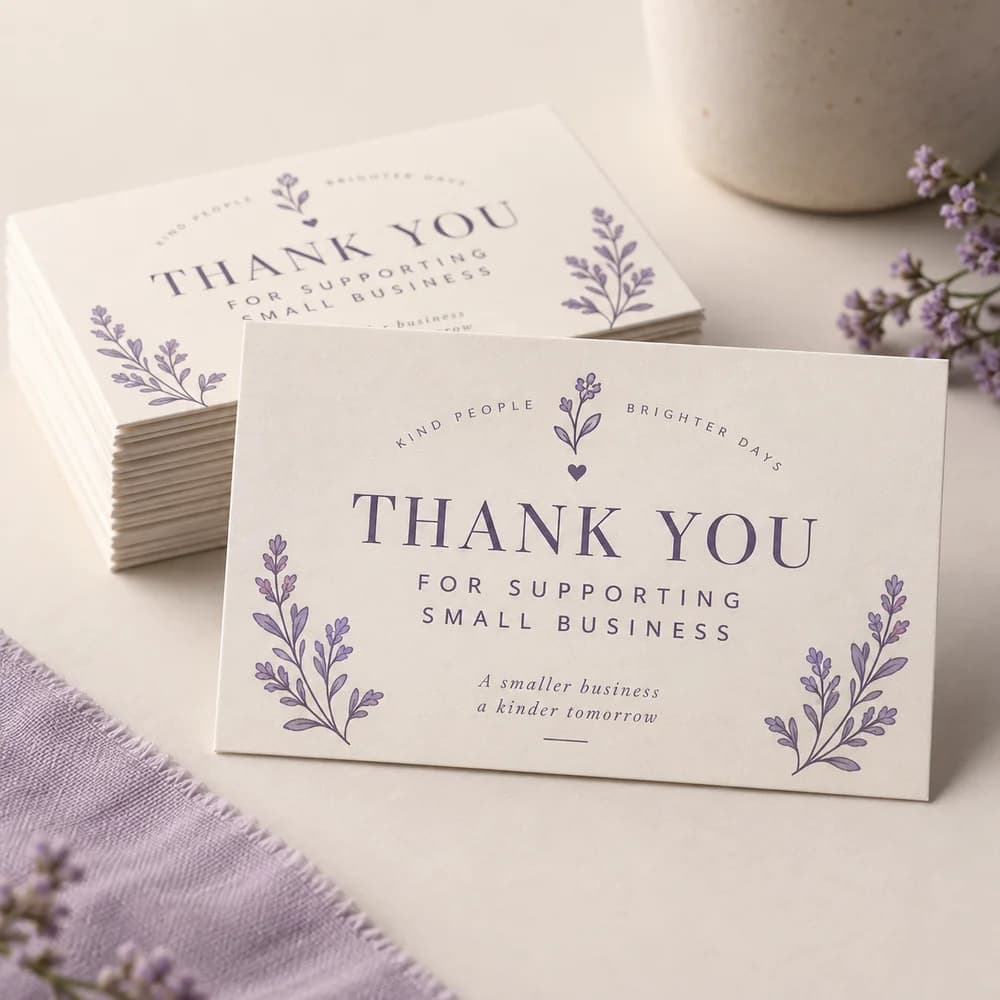 Small Thank You Cards
