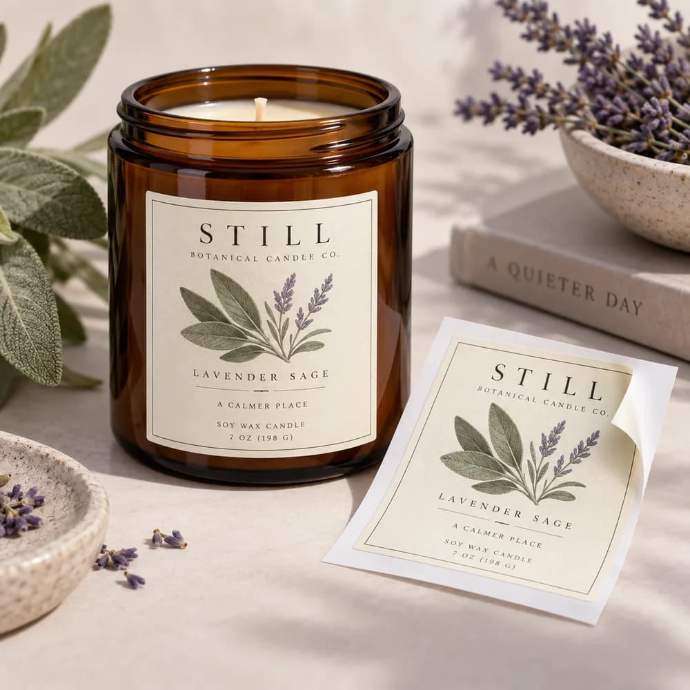 Candle Labels