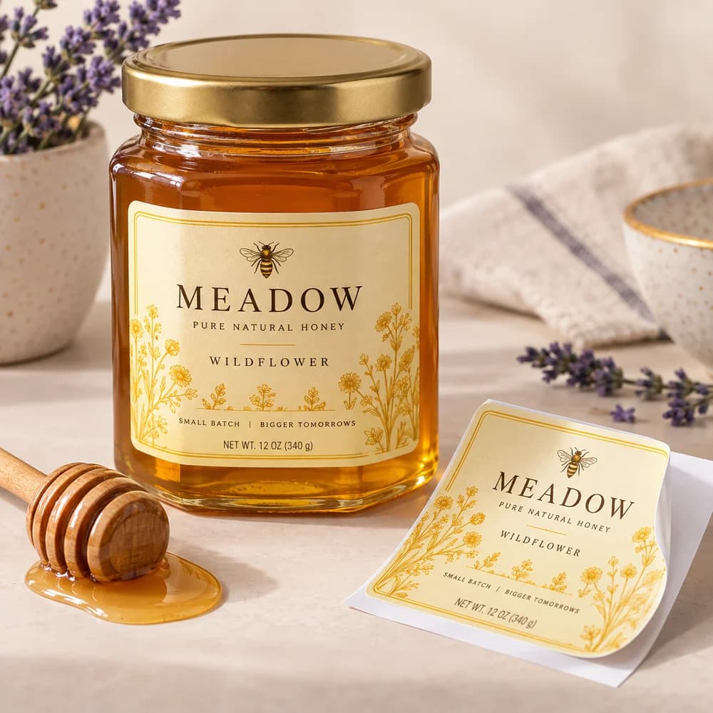 Honey Jar Labels