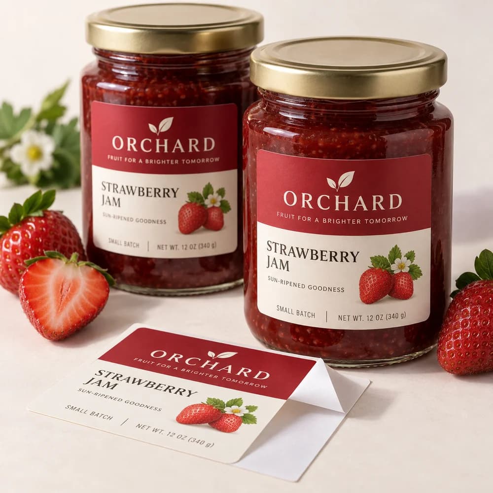 Jam Jar Labels