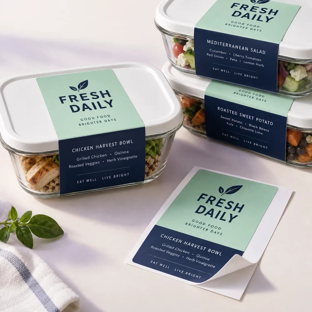 Meal Prep Labels