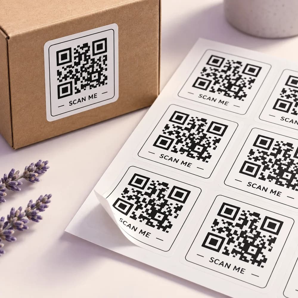 Etiquetas con código QR