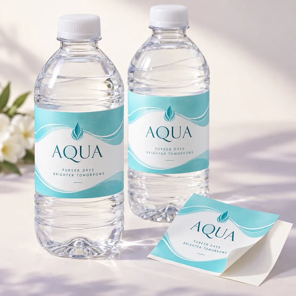 Water Bottle Labels