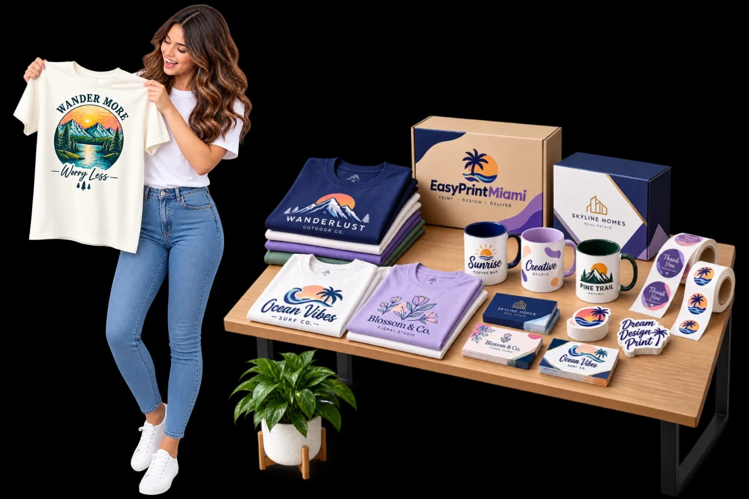 Complete EasyPrintMiami branding solutions for local businesses