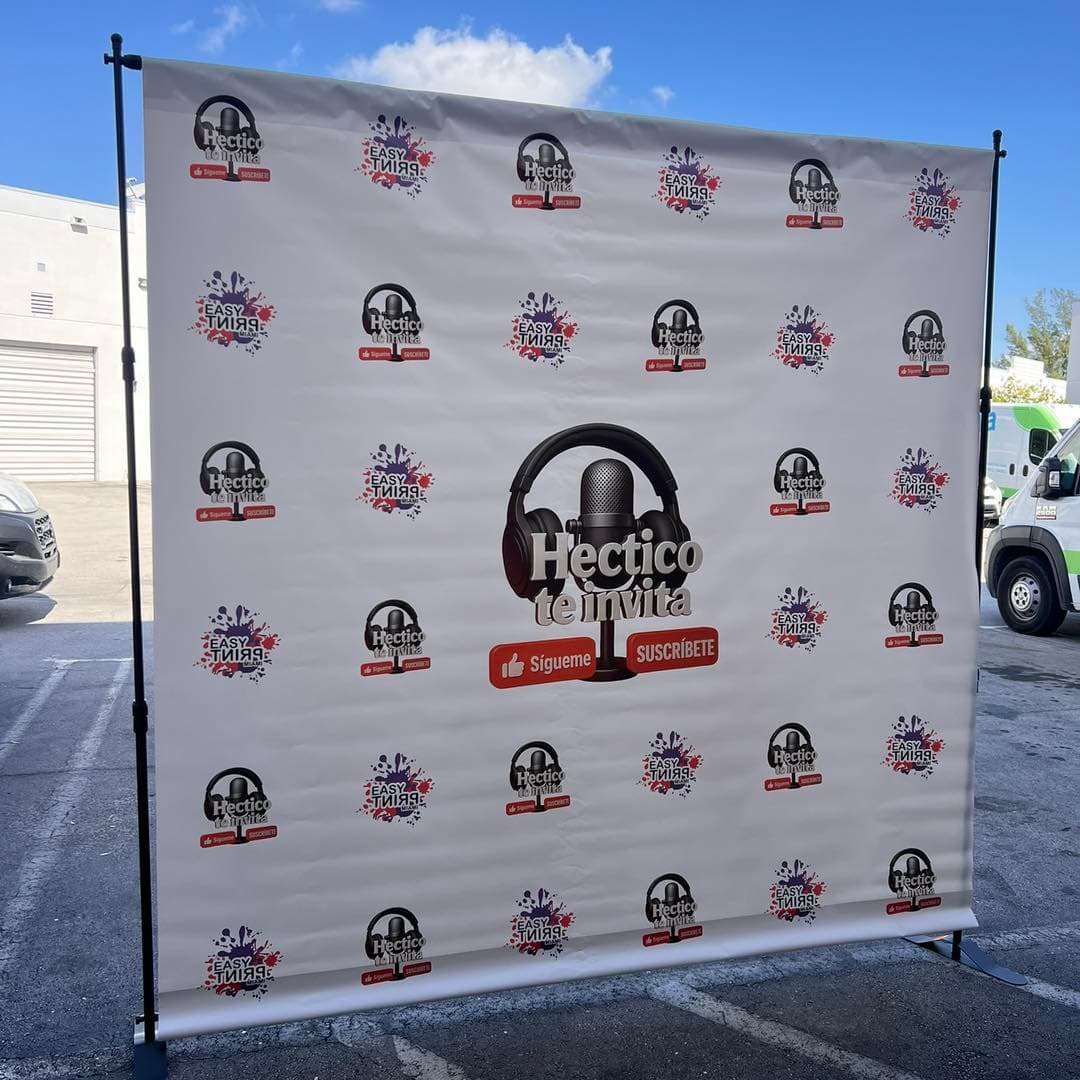 Events with a branded wall