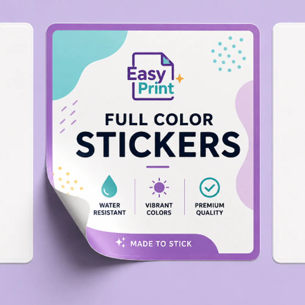 Custom waterproof sticker sheets