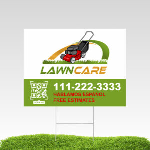 Yard Signs (4 mm White Coroplast)